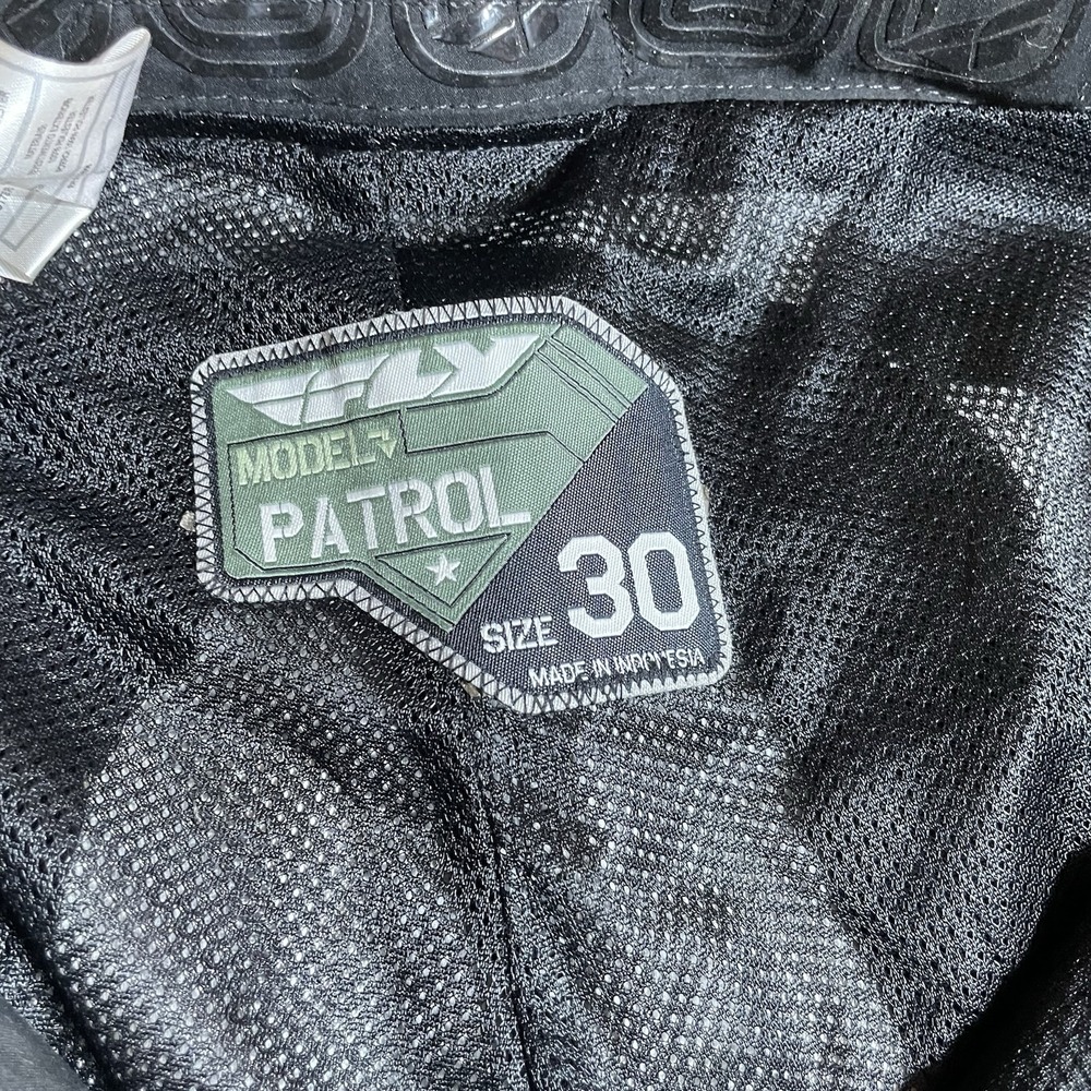 Fly Racing Patrol Over-Boot Black Pants w/Convertable‎ Zip Off Lower Leg Size 30 - Picture 9 of 16